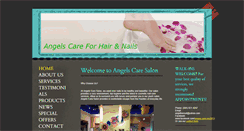 Desktop Screenshot of angelcaresalon.com